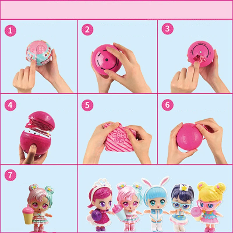 LANDZO Hot 1pc Eaki Original Lol Reborn Doll Children Puzzle Toy Kids Funny DIY Toys Princess Doll Original Box Multi Models
LANDZO Hot 1pc Eaki Original Lol Reborn Doll Children Puzzle Toy Kids Funny DIY Toys Princess Doll Original Box Multi Models