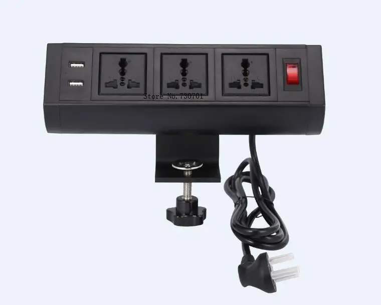 Moved desktop socket with 3*Universal power +2*charge USB ,table socket /Desktop socket
Moved desktop socket with 3*Universal power +2*charge USB ,table socket /Desktop socket