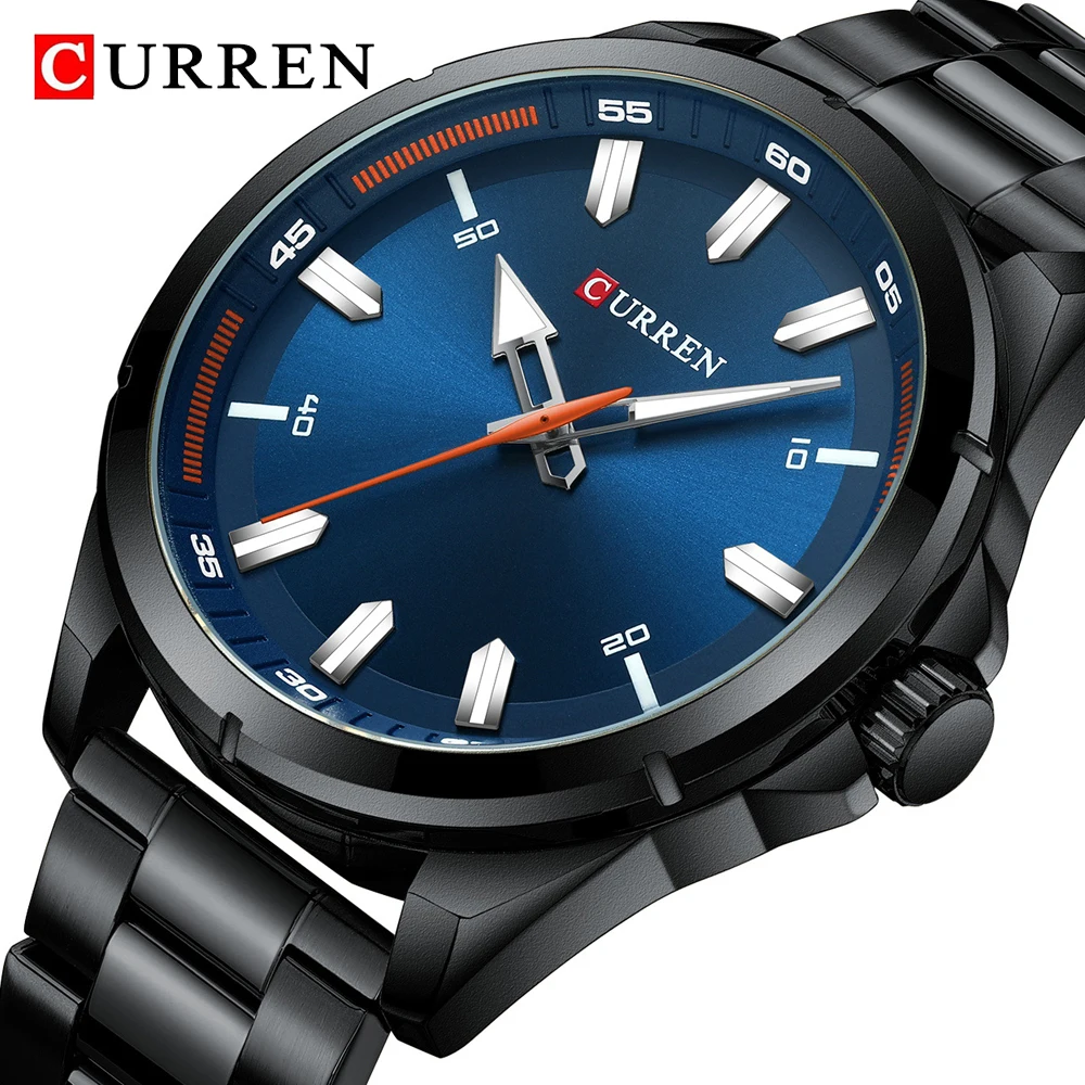 CURREN Mens Watch Fashion Blue Watches Luxury Brand Men Quartz Watch for Men's Military Sports WristWatch Quartz-watch Male
CURREN Mens Watch Fashion Blue Watches Luxury Brand Men Quartz Watch for Men's Military Sports WristWatch Quartz-watch Male