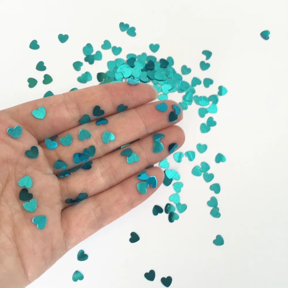 Turquoise blue Tiny Sparkle Heart Wedding Baby shower christening 1st communion Confetti Table Decoration
Turquoise blue Tiny Sparkle Heart Wedding Baby shower christening 1st communion Confetti Table Decoration