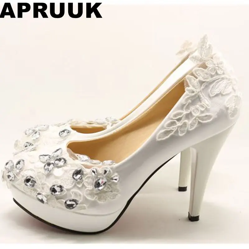 11cm high heels fashion lace rhinestones light ivory wedding shoes womens handmade silver crystal rhinestones party pumps shoe
11cm high heels fashion lace rhinestones light ivory wedding shoes womens handmade silver crystal rhinestones party pumps shoe