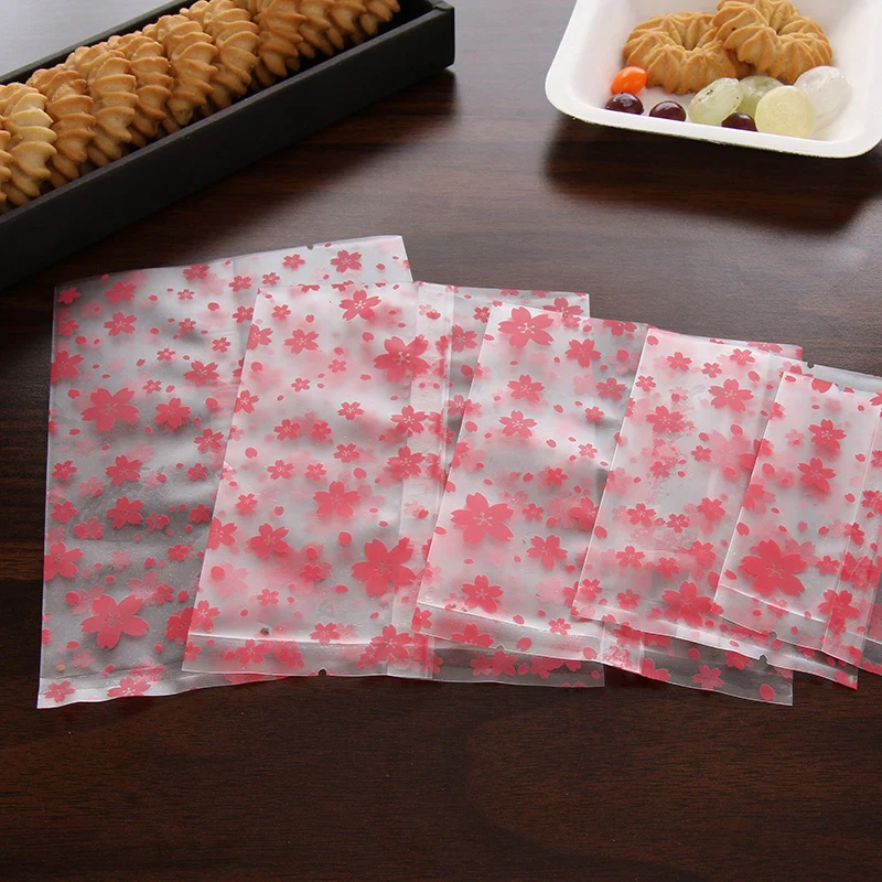 100PCS/Lot 5Sizes Pink Cherry Blossoms Cookie&Candy Bag Flat Mouth Thickening DIY Plastic Bags For Biscuits Snack Baking Package
100PCS/Lot 5Sizes Pink Cherry Blossoms Cookie&Candy Bag Flat Mouth Thickening DIY Plastic Bags For Biscuits Snack Baking Package