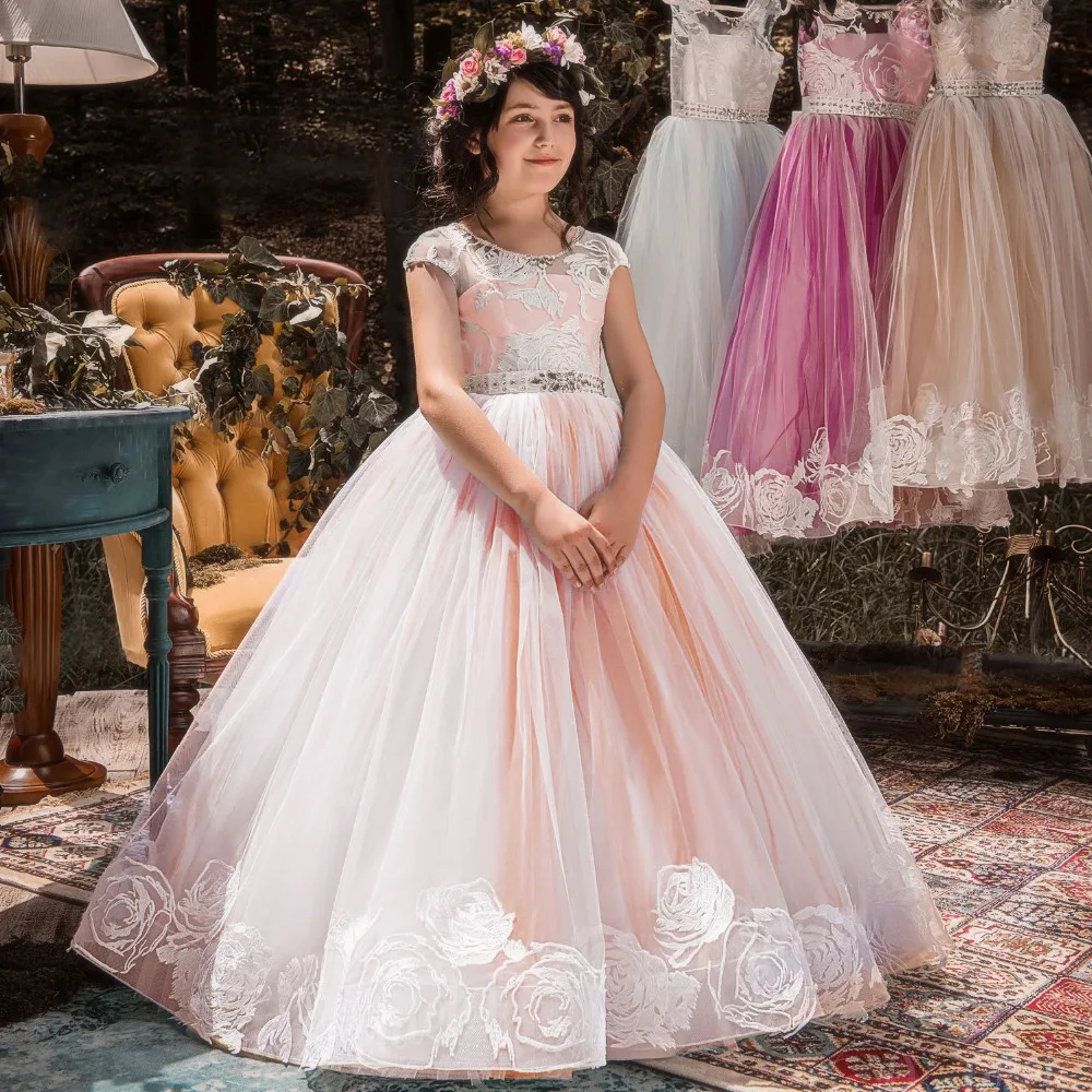 Girls Wedding Lace Dress Teens Party Princess Long Dress Baby Girl 2 year Birthday Ball Costume Kids Clothing Children's Clothes
Girls Wedding Lace Dress Teens Party Princess Long Dress Baby Girl 2 year Birthday Ball Costume Kids Clothing Children's Clothes