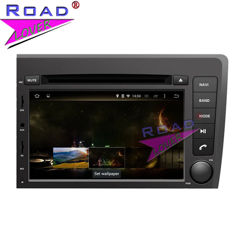 Roadlover Android 9 0 автомобильный DVD плеер радио для Volvo S60 V70 2001 2002 2003 2004 Новый Стерео GPS