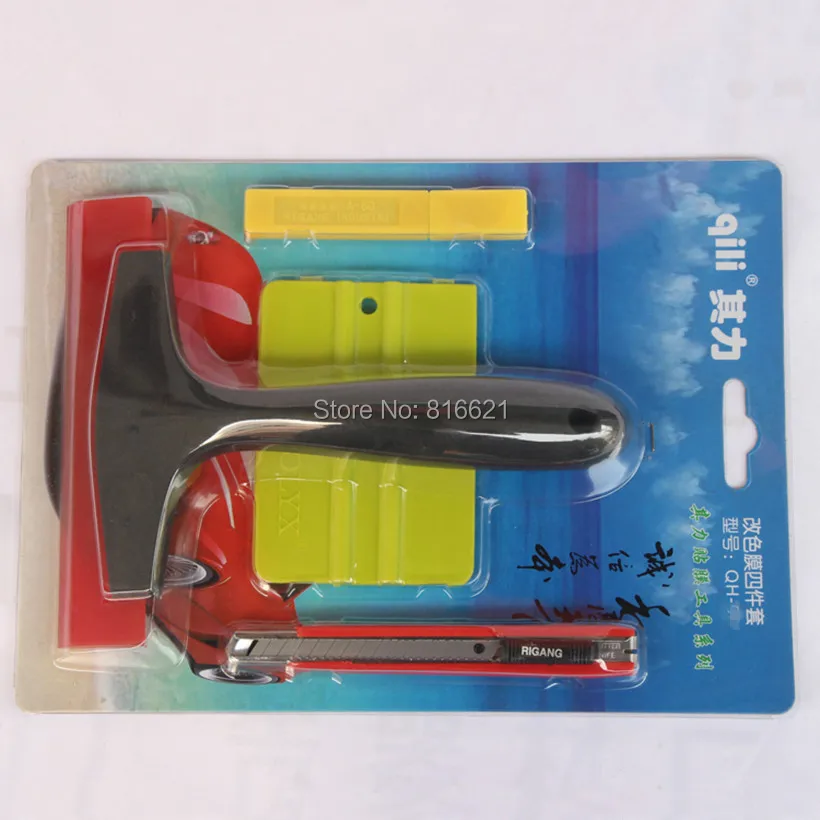 Qili QH-46 4pcsSet Auto Vehicle Window Film Wrap Application Scraper Installation Tools Kit Deluxe Car Foil Wrap Vinyl Tools
Qili QH-46 4pcsSet Auto Vehicle Window Film Wrap Application Scraper Installation Tools Kit Deluxe Car Foil Wrap Vinyl Tools