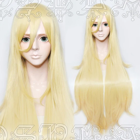 Anime Angels of Death Rachel Gardner Ray Cosplay Wigs 100cm Long Golden Heat Resistant Synthetic Hair Wig + Wig Cap
Anime Angels of Death Rachel Gardner Ray Cosplay Wigs 100cm Long Golden Heat Resistant Synthetic Hair Wig + Wig Cap