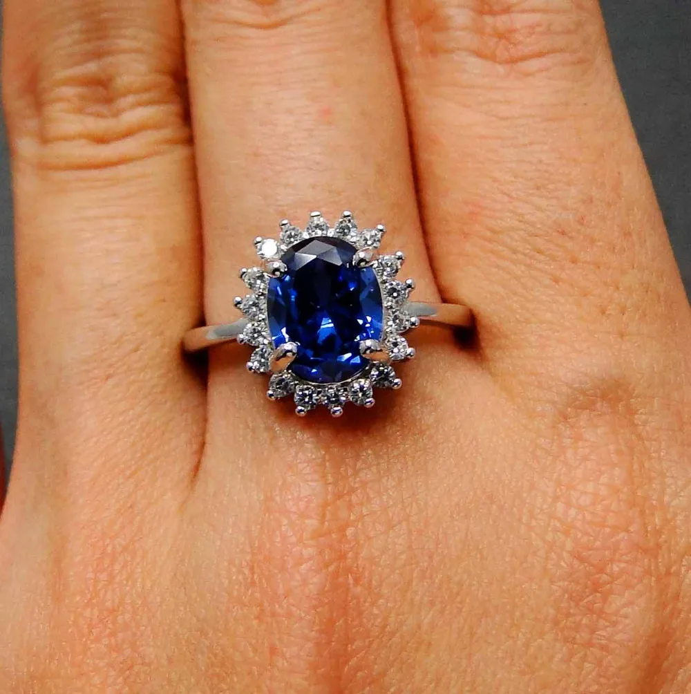Wedding Jewelry Engagement Ring 925 Silver Rings Oval 7x9mm Tanzanite/Rainbow Mystic Topaz Women Jewelry Ring CZ Wedding Rings
Wedding Jewelry Engagement Ring 925 Silver Rings Oval 7x9mm Tanzanite/Rainbow Mystic Topaz Women Jewelry Ring CZ Wedding Rings
