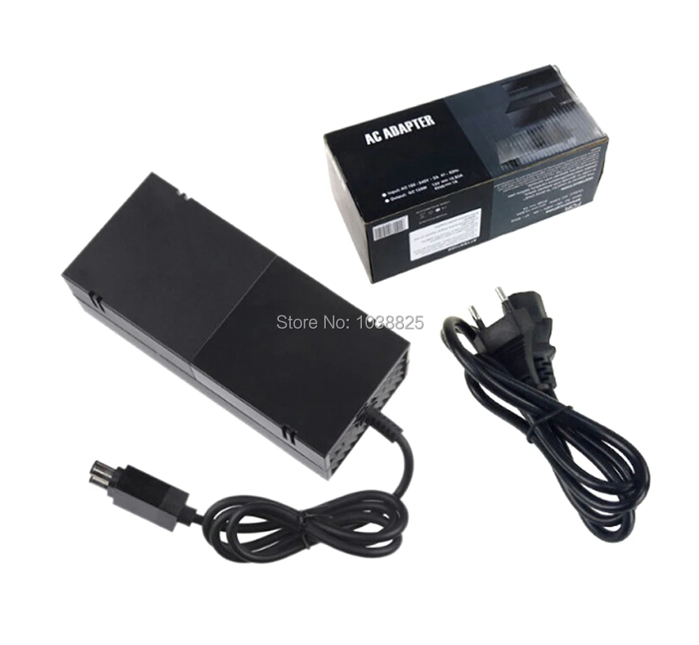 EU US Plug For Xbox One Power Supply Brick, AC Adapter Power Supply Charger Cord for Xbox One 100-240V, Black 5pcs/lot
EU US Plug For Xbox One Power Supply Brick, AC Adapter Power Supply Charger Cord for Xbox One 100-240V, Black 5pcs/lot