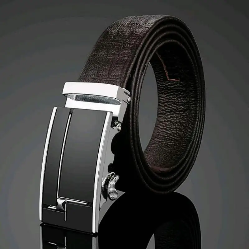 Fashion Mens Casual Genuine Leather Belt Cowhide Retro Buckle Waist Strap Design Business Automatic Waistband Jeans for Man
Fashion Mens Casual Genuine Leather Belt Cowhide Retro Buckle Waist Strap Design Business Automatic Waistband Jeans for Man