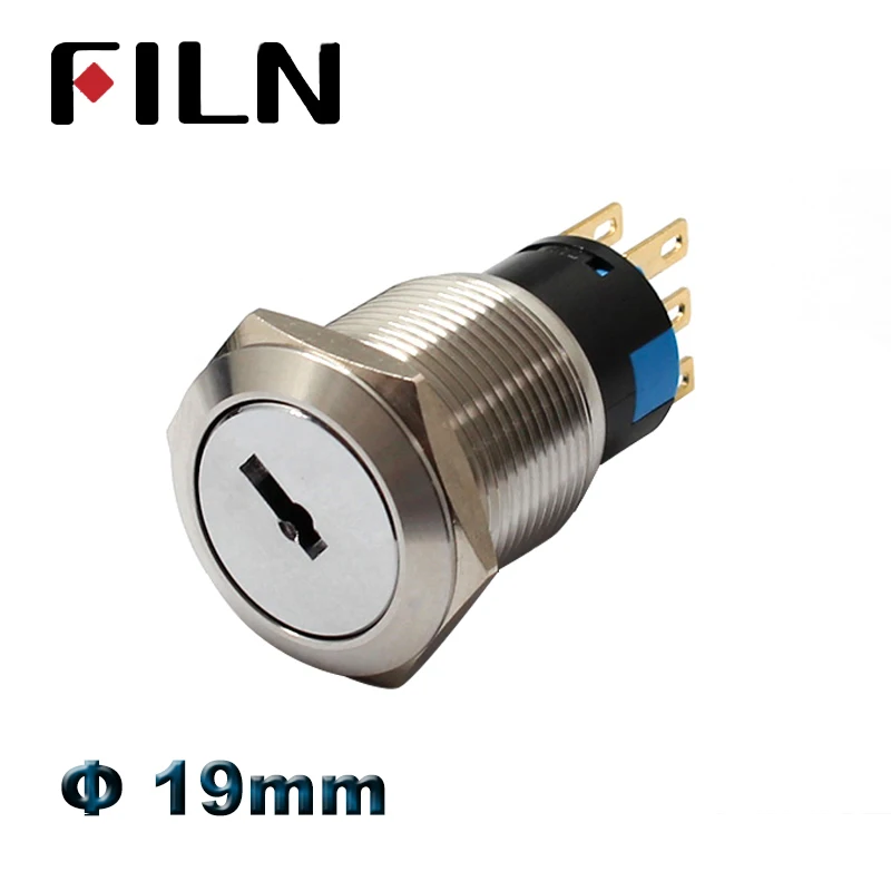 19mm metal 2 position 3 position key switch lock switch latching switch on off switch
19mm metal 2 position 3 position key switch lock switch latching switch on off switch