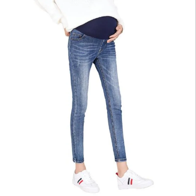 2019 maternity stomach lift jeans adjustable belt pregnancy pants spring pregnancy clothes stretch Slim 9 points pregnant pants
2019 maternity stomach lift jeans adjustable belt pregnancy pants spring pregnancy clothes stretch Slim 9 points pregnant pants