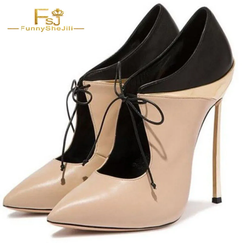 FSJ Fashion Front Hollow Lace up Stiletto Heel Mary Janes Mixed Colors Pointed Toe Women Pumps Date Going Out Shoes 2021 Autumn
FSJ Fashion Front Hollow Lace up Stiletto Heel Mary Janes Mixed Colors Pointed Toe Women Pumps Date Going Out Shoes 2021 Autumn