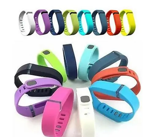 300 шт. Лучшая цена сменный ремешок для часов маленький из ТПУ браслета Fitbit Flex