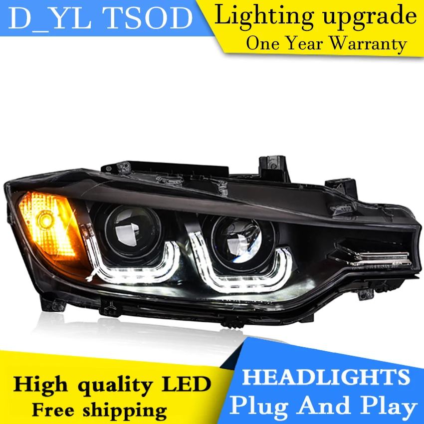 Car Styling Headlights for BMW F30 2013-2016 LED Headlight for F30 Head Lamp LED Daytime Running Light LED DRL Bi-Xenon HID
Car Styling Headlights for BMW F30 2013-2016 LED Headlight for F30 Head Lamp LED Daytime Running Light LED DRL Bi-Xenon HID