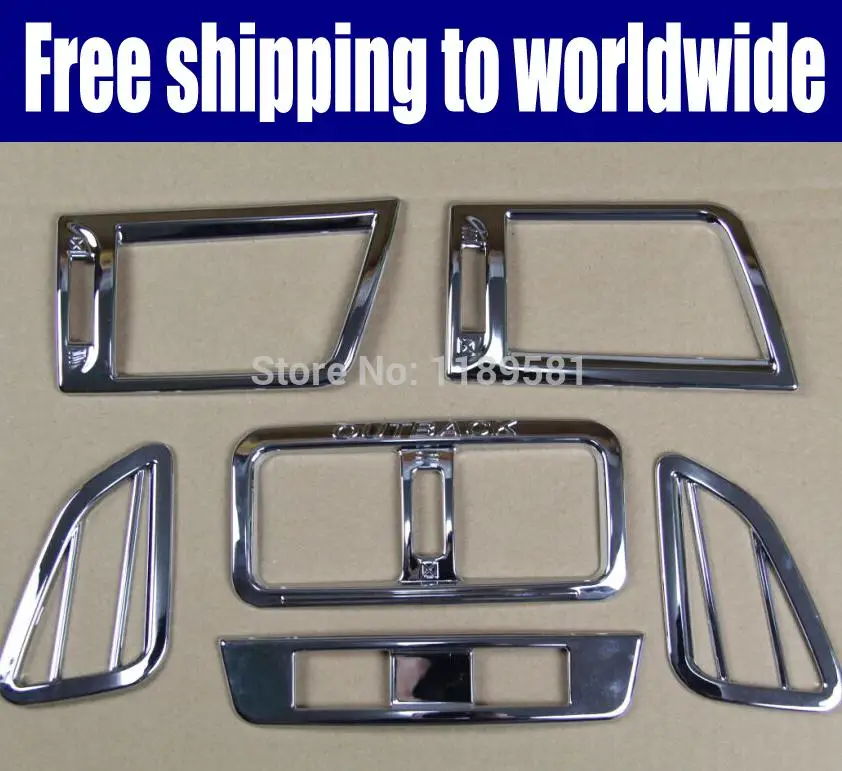 For Subaru Outback 2015 2016 2017 ABS Chrome Inside Interior Air-Condition Vent Outlet Cover Trim
For Subaru Outback 2015 2016 2017 ABS Chrome Inside Interior Air-Condition Vent Outlet Cover Trim