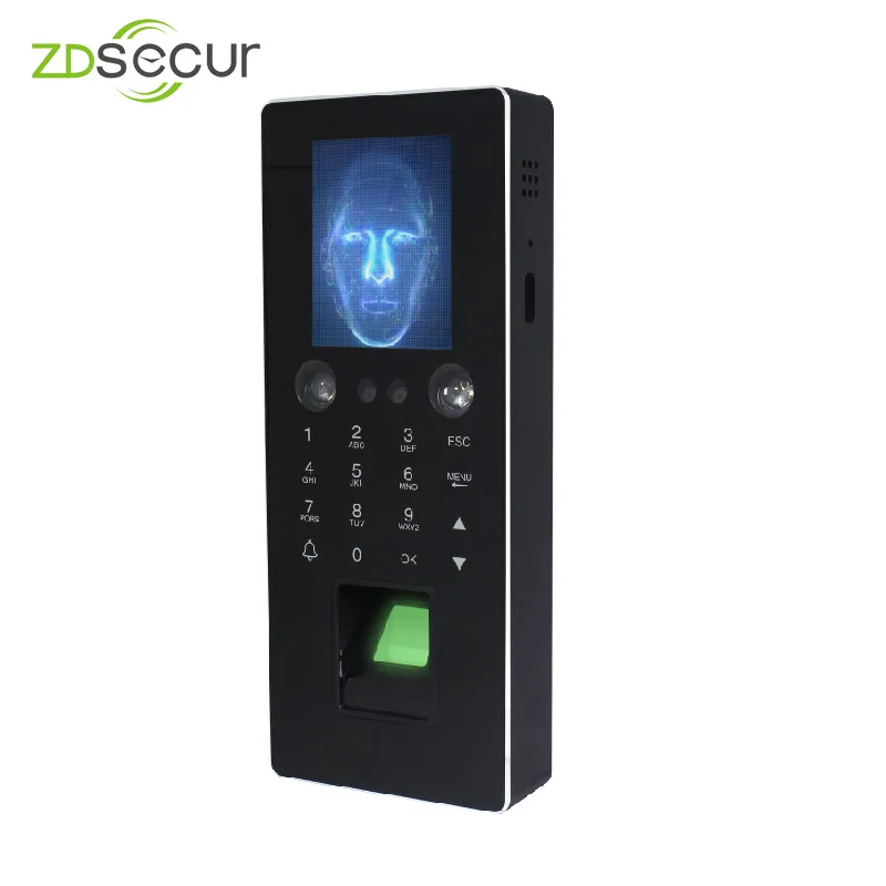 Comprehensive Facial, Fingerprint and Door Access Attendance Machine with Aluminium Alloy Casing ZDF1
Comprehensive Facial, Fingerprint and Door Access Attendance Machine with Aluminium Alloy Casing ZDF1