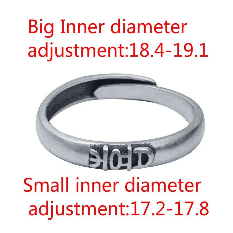 100% 925 Sterling Silver Chinese Characters love Open Ring For Women Men Handmade Lovers Vintage Boutique Jewelry
100% 925 Sterling Silver Chinese Characters love Open Ring For Women Men Handmade Lovers Vintage Boutique Jewelry