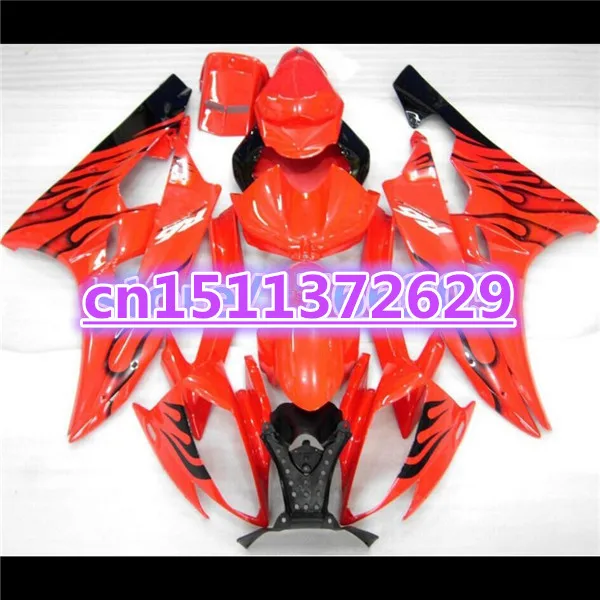 Black flames in orange ABS Fairing kit for YZF-R6 06-07 YZF R6 06 07 YZF 600 R6 2006 2007 fairing sets bodywork ABS
Black flames in orange ABS Fairing kit for YZF-R6 06-07 YZF R6 06 07 YZF 600 R6 2006 2007 fairing sets bodywork ABS