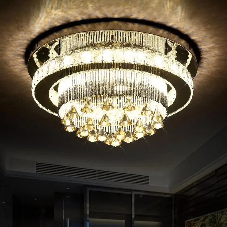 Led living room lamp round crystal master bedroom lamp warm modern minimalist living room ceiling lamp creative restaurant lamp
Led living room lamp round crystal master bedroom lamp warm modern minimalist living room ceiling lamp creative restaurant lamp