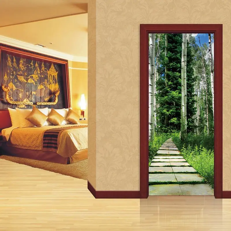 Garden Path Door Wallpaper Wall Stickers DIY Mural Poster PVC Waterproof Living Room Bedroom Home Decor
Garden Path Door Wallpaper Wall Stickers DIY Mural Poster PVC Waterproof Living Room Bedroom Home Decor