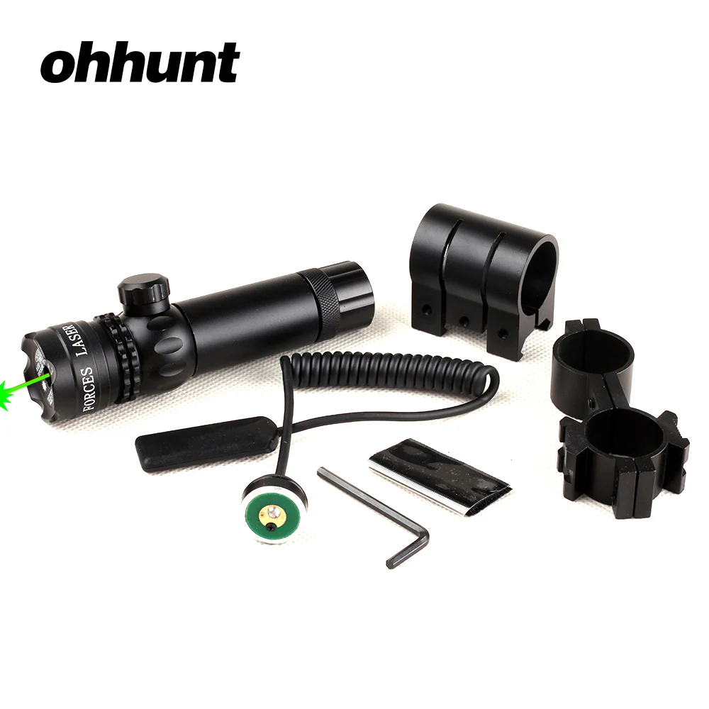 Ohhunt Охотничий Тактический зеленый точечный лазерный прицел подходит для винтовки с переключателем 11 мм 20 мм рельсовое крепление
Ohhunt Охотничий Тактический зеленый точечный лазерный прицел подходит для винтовки с переключателем 11 мм 20 мм рельсовое крепление