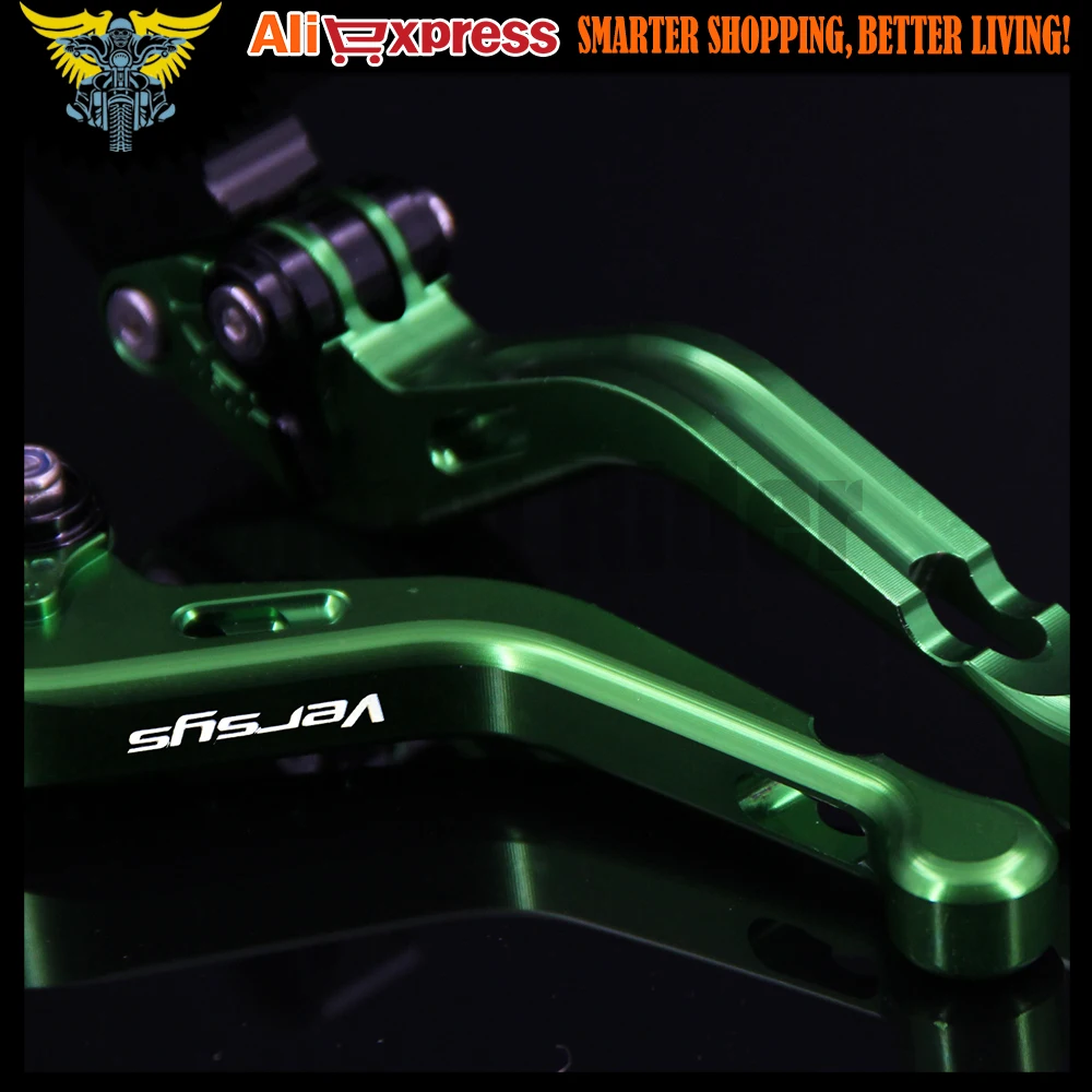 Laser Logo(Versys) Green 2 finger Short Motorcycle Brake Clutch Levers For Kawasaki VERSYS (650cc) 2009 2010 2011 2012 2013 2014
Laser Logo(Versys) Green 2 finger Short Motorcycle Brake Clutch Levers For Kawasaki VERSYS (650cc) 2009 2010 2011 2012 2013 2014