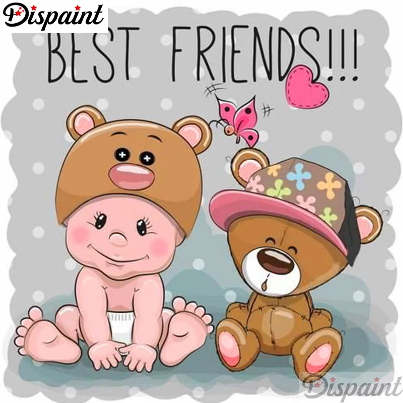 Dispaint Full Square/Round Drill 5D DIY Diamond Painting "Baby bear scenery" 3D Embroidery Cross Stitch 5D Home Decor A12293
Dispaint Full Square/Round Drill 5D DIY Diamond Painting "Baby bear scenery" 3D Embroidery Cross Stitch 5D Home Decor A12293