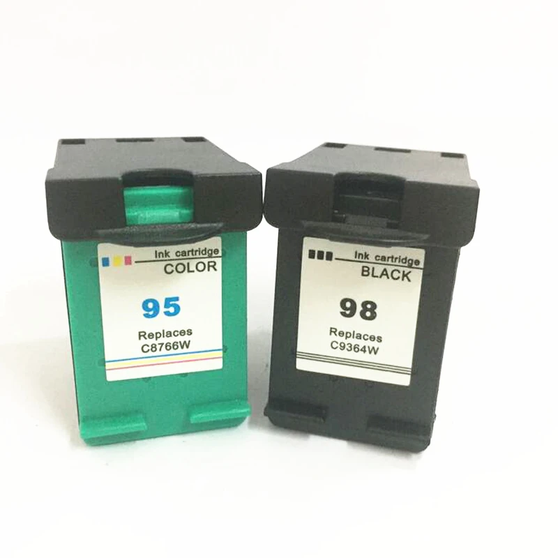 vilaxh 95 98 Compatible Ink Cartridge Replacement For HP 98 95 for Photosmart C4183 C4188 D5160 2570 Deskjet 5940 6130 Printer
vilaxh 95 98 Compatible Ink Cartridge Replacement For HP 98 95 for Photosmart C4183 C4188 D5160 2570 Deskjet 5940 6130 Printer