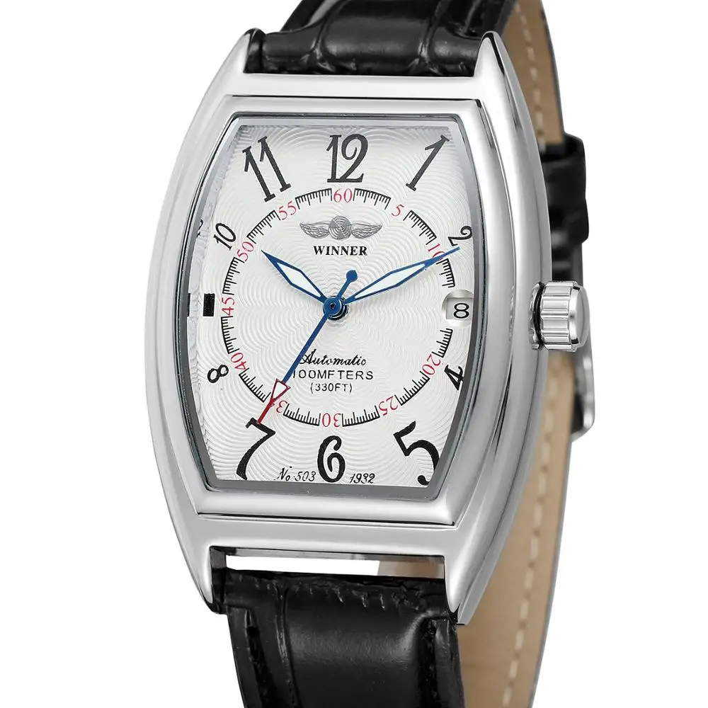 WINNER Men Automatic Mechanical Watch Leather Band Luxury Top Brand Men's Wrist Watches Clocks Gifts Relogio Masculino 2019 New
WINNER Men Automatic Mechanical Watch Leather Band Luxury Top Brand Men's Wrist Watches Clocks Gifts Relogio Masculino 2019 New