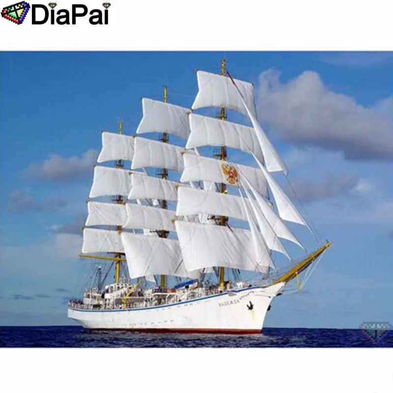 DIAPAI Diamond Painting 5D DIY 100% Full Square/Round Drill "Boat scenery" Diamond Embroidery Cross Stitch 3D Decor A24711
DIAPAI Diamond Painting 5D DIY 100% Full Square/Round Drill "Boat scenery" Diamond Embroidery Cross Stitch 3D Decor A24711