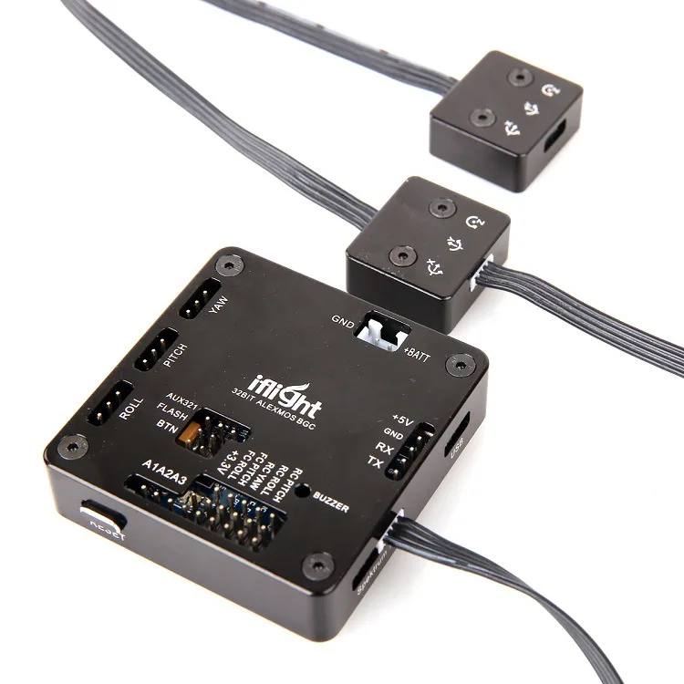Alexmos Official 32Bit Gimbal Controller BaseCam SimpleBGC 32-bit 3-axis stabilization BGC3.0 SBGC V3.0 ARM official
Alexmos Official 32Bit Gimbal Controller BaseCam SimpleBGC 32-bit 3-axis stabilization BGC3.0 SBGC V3.0 ARM official