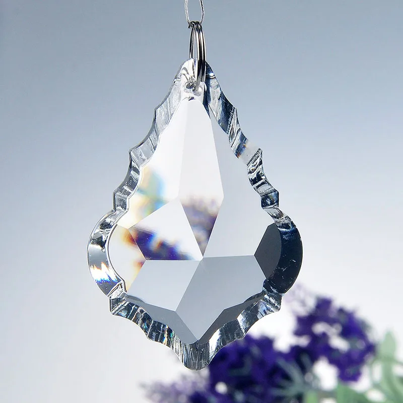 63 mm Clear Glass Baroque Maple Leaf Prisms For Chandeliers 5 pcs/bag Festival Decor DIY Home Decorate Material Wholesale
63 mm Clear Glass Baroque Maple Leaf Prisms For Chandeliers 5 pcs/bag Festival Decor DIY Home Decorate Material Wholesale