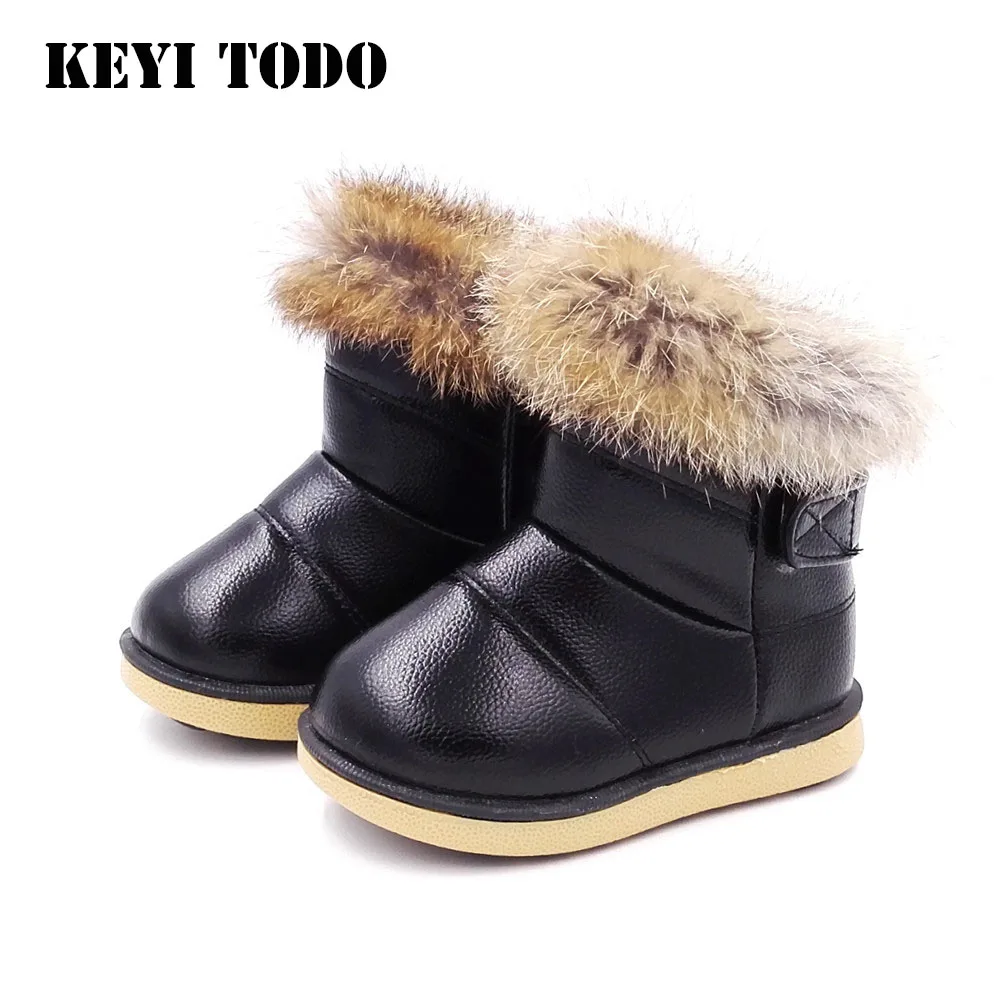 Winter Warm Plush Girls Snow Boots Shoes Pu Leather comfy Baby Toddler Shoes Outdoor Snow Boots Girls Baby Kids shoes B152
Winter Warm Plush Girls Snow Boots Shoes Pu Leather comfy Baby Toddler Shoes Outdoor Snow Boots Girls Baby Kids shoes B152