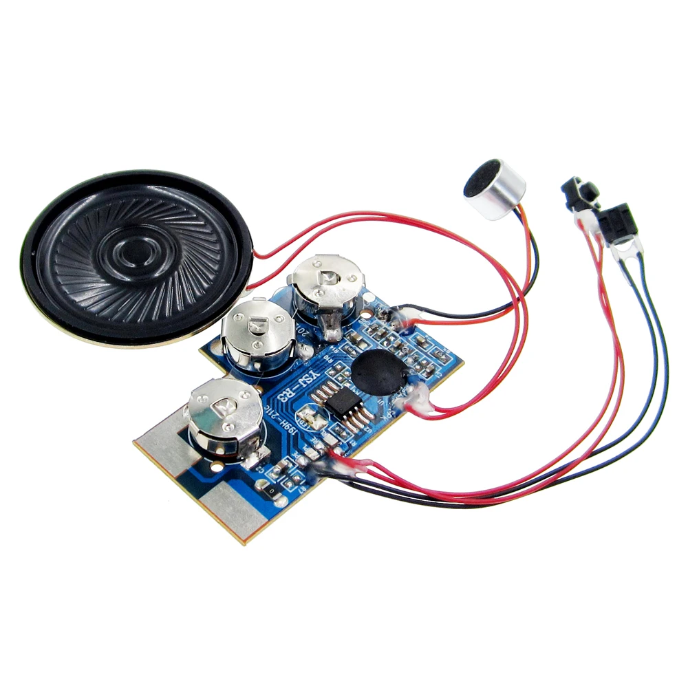 5pcs YSJ-R3 30s 30secs Voice Recorder Chip Sound Recording Module Talking Music Audio Recordable
5pcs YSJ-R3 30s 30secs Voice Recorder Chip Sound Recording Module Talking Music Audio Recordable