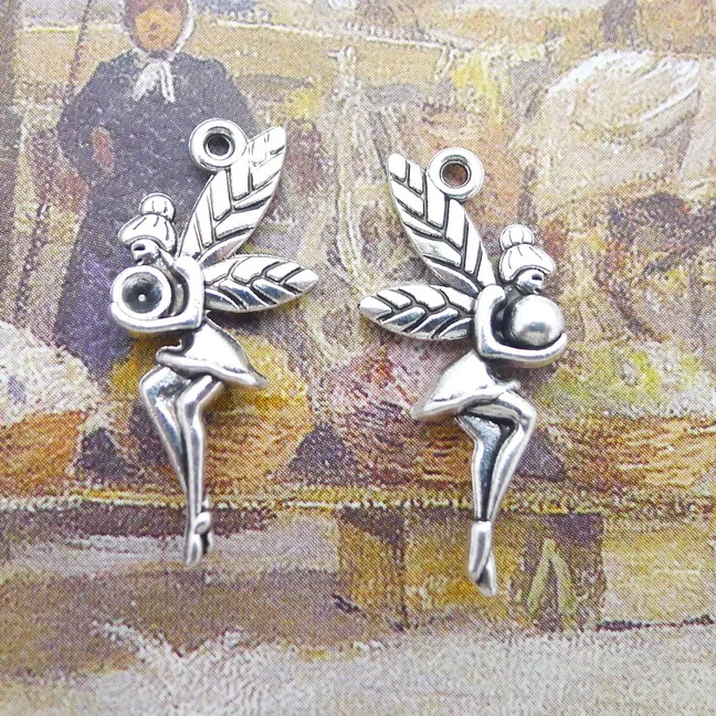 100pcs Charm angel leaves wings pendant 25*11mm Antique silver Handmade Jewelry Making DIY Supplies European Alloy accessories
100pcs Charm angel leaves wings pendant 25*11mm Antique silver Handmade Jewelry Making DIY Supplies European Alloy accessories