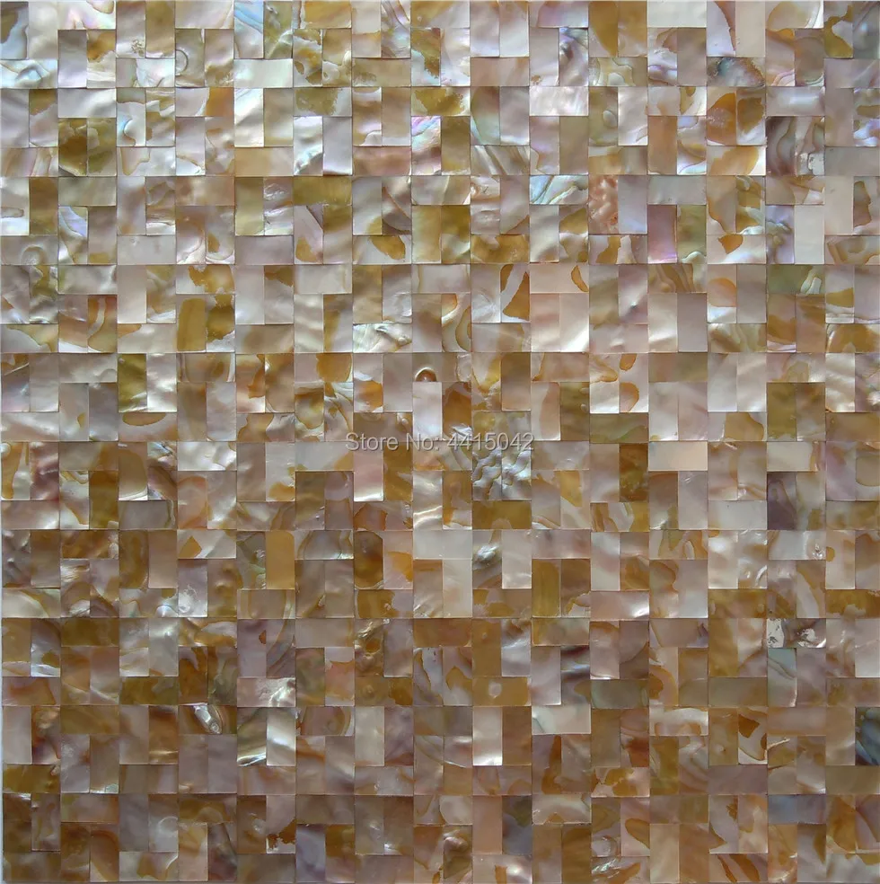 Seamless iridescent freshwater mother of pearl mosaic tile for home decoration backsplash and bathroom 1 square meter/lot AL053
Seamless iridescent freshwater mother of pearl mosaic tile for home decoration backsplash and bathroom 1 square meter/lot AL053