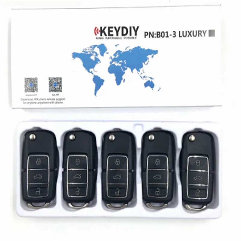 KEYDIY KD B01 роскошный черный для KD900/KD900 +/URG200 ключевой программист серии B пульт