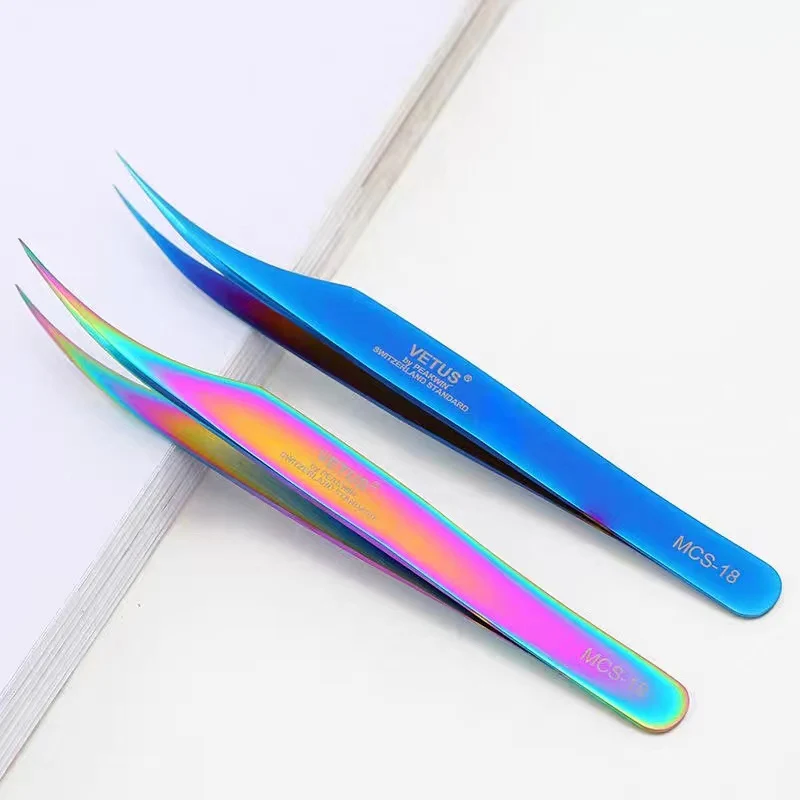 2019 New Arriaval Colorful Special Eyelash Tweezer VETUS MCS Tweezers Stainless Steel Eyelash Tweezers Eyelash Fan Bloom Tweezer
2019 New Arriaval Colorful Special Eyelash Tweezer VETUS MCS Tweezers Stainless Steel Eyelash Tweezers Eyelash Fan Bloom Tweezer