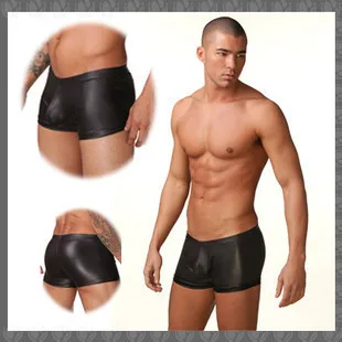 Men's underwear soft Faux leather black men boxers U convex three-dimensional bags sexy Shorts Elastic Stretchable Underwear
Men's underwear soft Faux leather black men boxers U convex three-dimensional bags sexy Shorts Elastic Stretchable Underwear