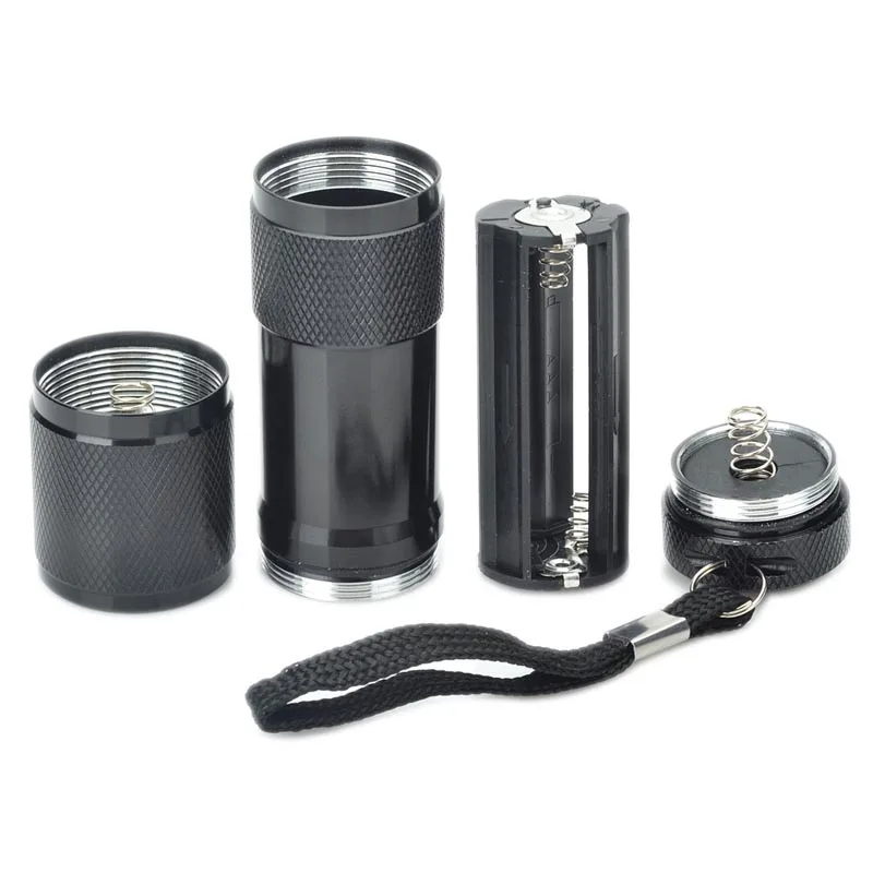 Mini Flashlight 9-LED 220lm 1-Mode Neutral White Light LED Pocket Torch Bright Lamp (3 x AAA) | Лампы и освещение