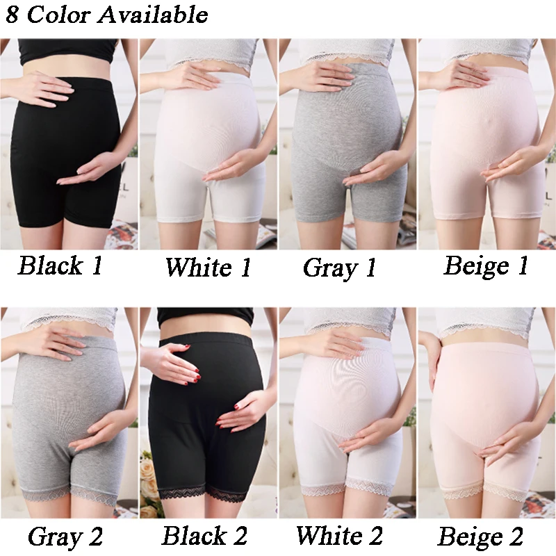 Шорты из модала для беременных брюки с регулируемой эластичной талией летняя