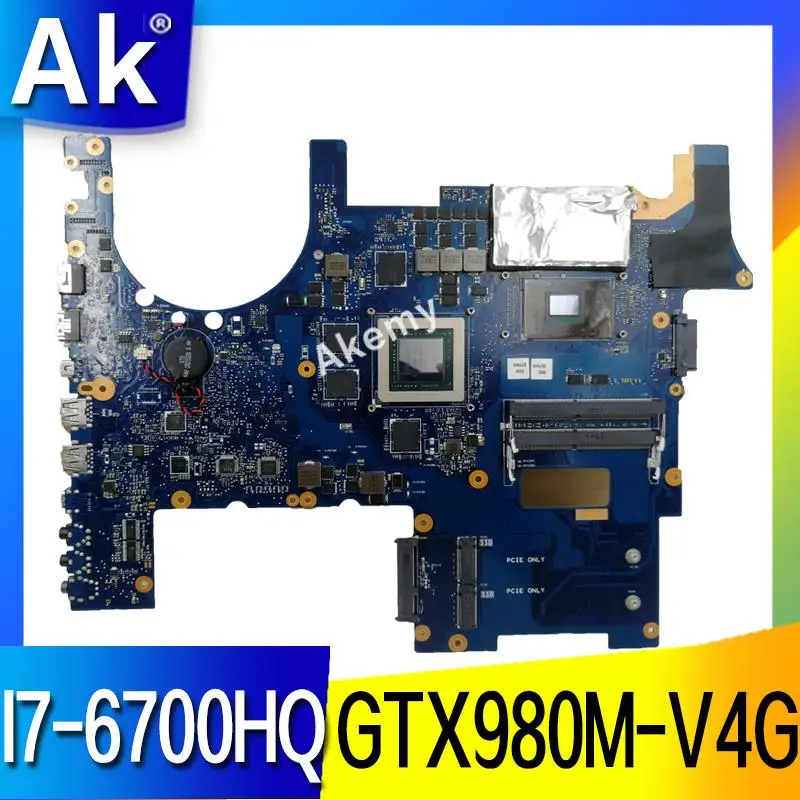AK ROG G752VY материнская плата для ноутбука For Asus G752VY G752V G752 тест оригинальная материнская плата I7-6700HQ GTX980M-V4G
AK ROG G752VY материнская плата для ноутбука For Asus G752VY G752V G752 тест оригинальная материнская плата I7-6700HQ GTX980M-V4G