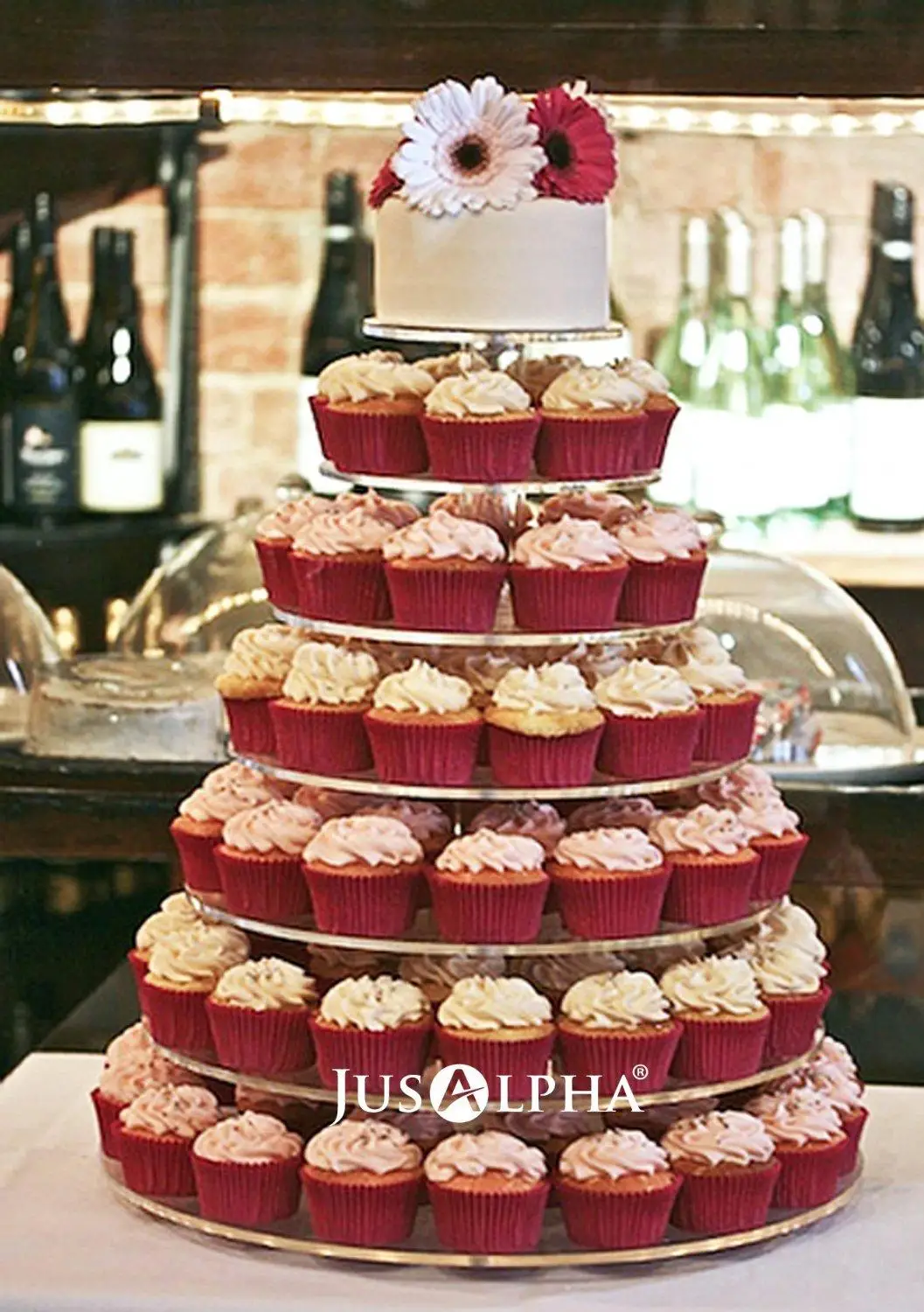HOT! 7 Tier High Transparent Round Acrylic Wedding Cupcake Display Dessert Stand-tea Party Serving Platter for Wedding Party
HOT! 7 Tier High Transparent Round Acrylic Wedding Cupcake Display Dessert Stand-tea Party Serving Platter for Wedding Party