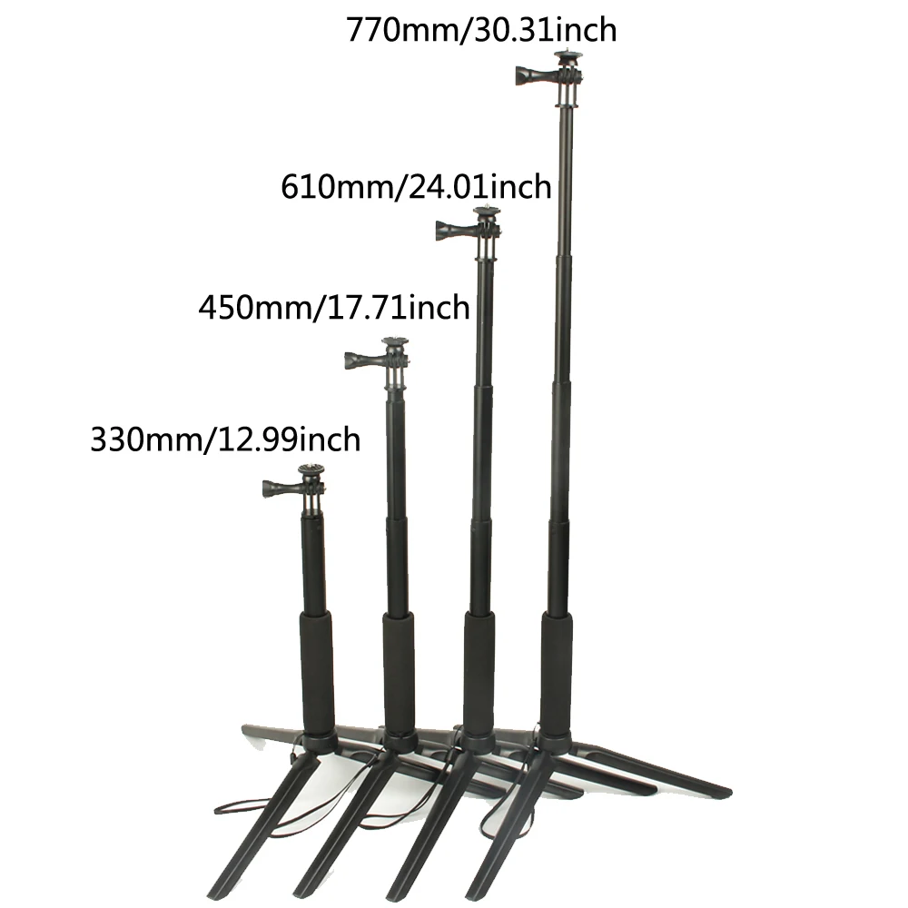 Выдвижная селфи палка для камеры штатив из алюминиевого сплава держатель