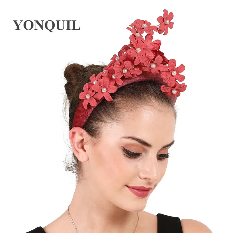 New Colors Banquet Dinner Headwear Accessories Fasciantors Party Tea Headbands Gorgeous Wedding Occasion Women Headdress
New Colors Banquet Dinner Headwear Accessories Fasciantors Party Tea Headbands Gorgeous Wedding Occasion Women Headdress