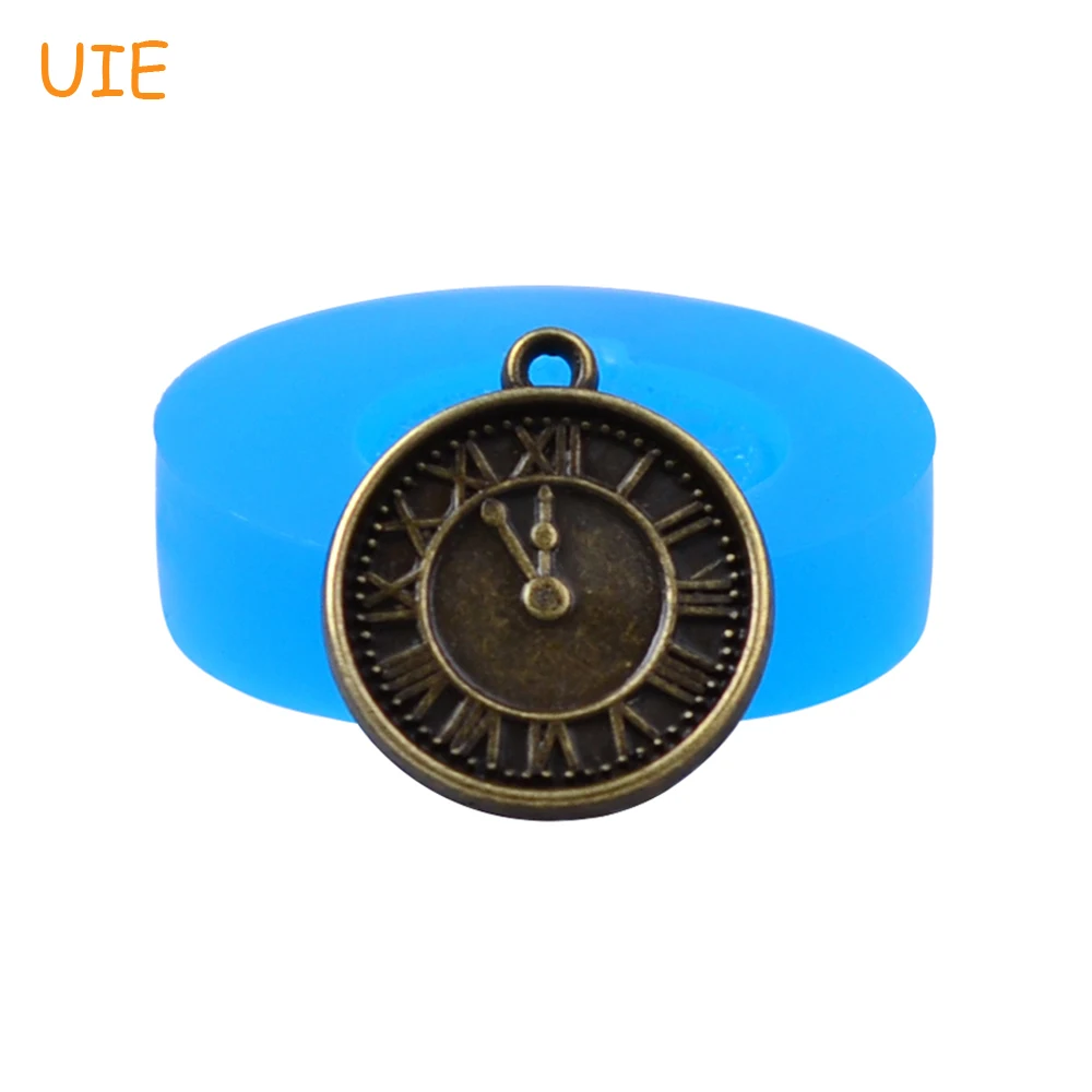 PYL698U 17.5mm Clock Pendant Silicone Mold for Fondant, Cake Decorating Tools, Jewelry DIY, Resin, Gum Paste, Chocolate, Candy
PYL698U 17.5mm Clock Pendant Silicone Mold for Fondant, Cake Decorating Tools, Jewelry DIY, Resin, Gum Paste, Chocolate, Candy