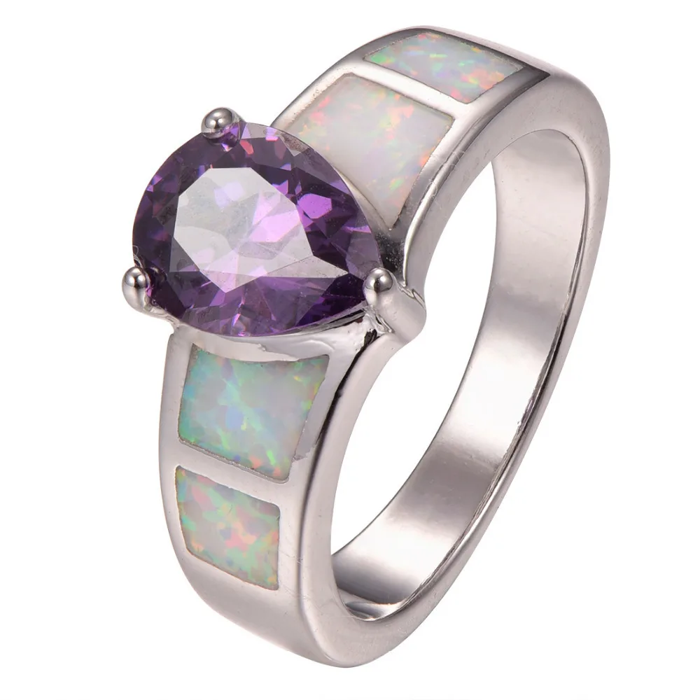 New Arrival Purple Crystal Zircon With White Fire Opal 925 Sterling Silver Ring Size 6 7 8 9 10 R1355
New Arrival Purple Crystal Zircon With White Fire Opal 925 Sterling Silver Ring Size 6 7 8 9 10 R1355
