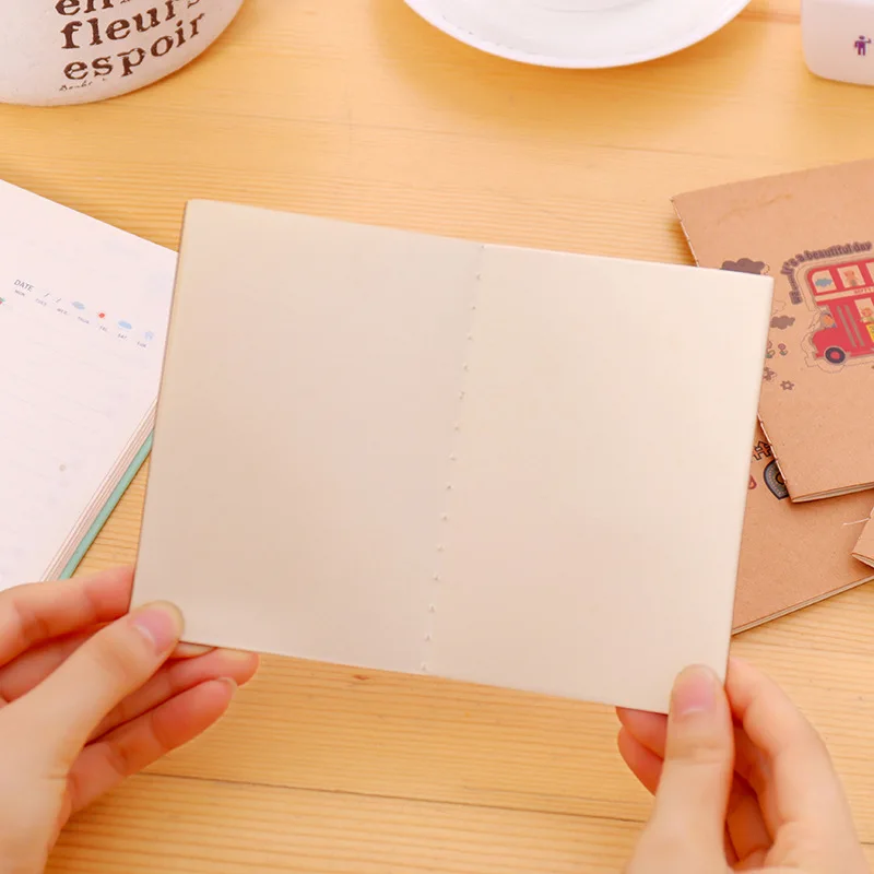 4pcs/pack Cute Animals Notebook Notepad Diary Planner Sketchbook for School Students Office Supplies Study Gift | Канцтовары для