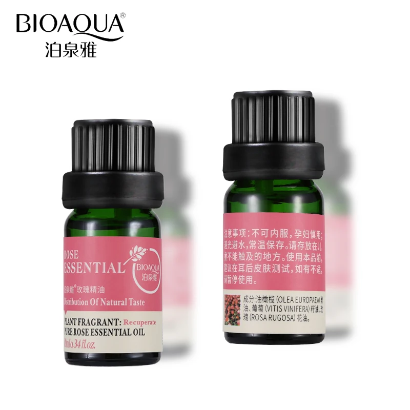 Эфирные масла марки BIOAQUA Чистый Розовый ароматизатор увлажняющий крем для кожи