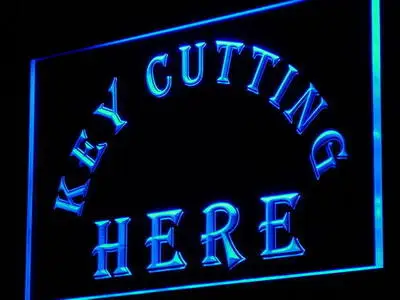 i882 Key Cutting Here Cut Shop Decor Neon Light Light Signs On/Off Swtich 20+ Colors 5 Sizes
i882 Key Cutting Here Cut Shop Decor Neon Light Light Signs On/Off Swtich 20+ Colors 5 Sizes